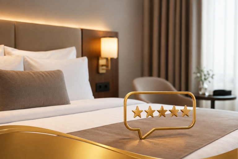 colchões para hotelaria Tekshine em quarto de hotel confortável