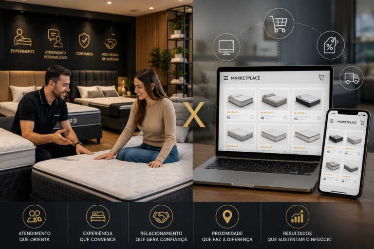 como competir com marketplaces no varejo de colchões
